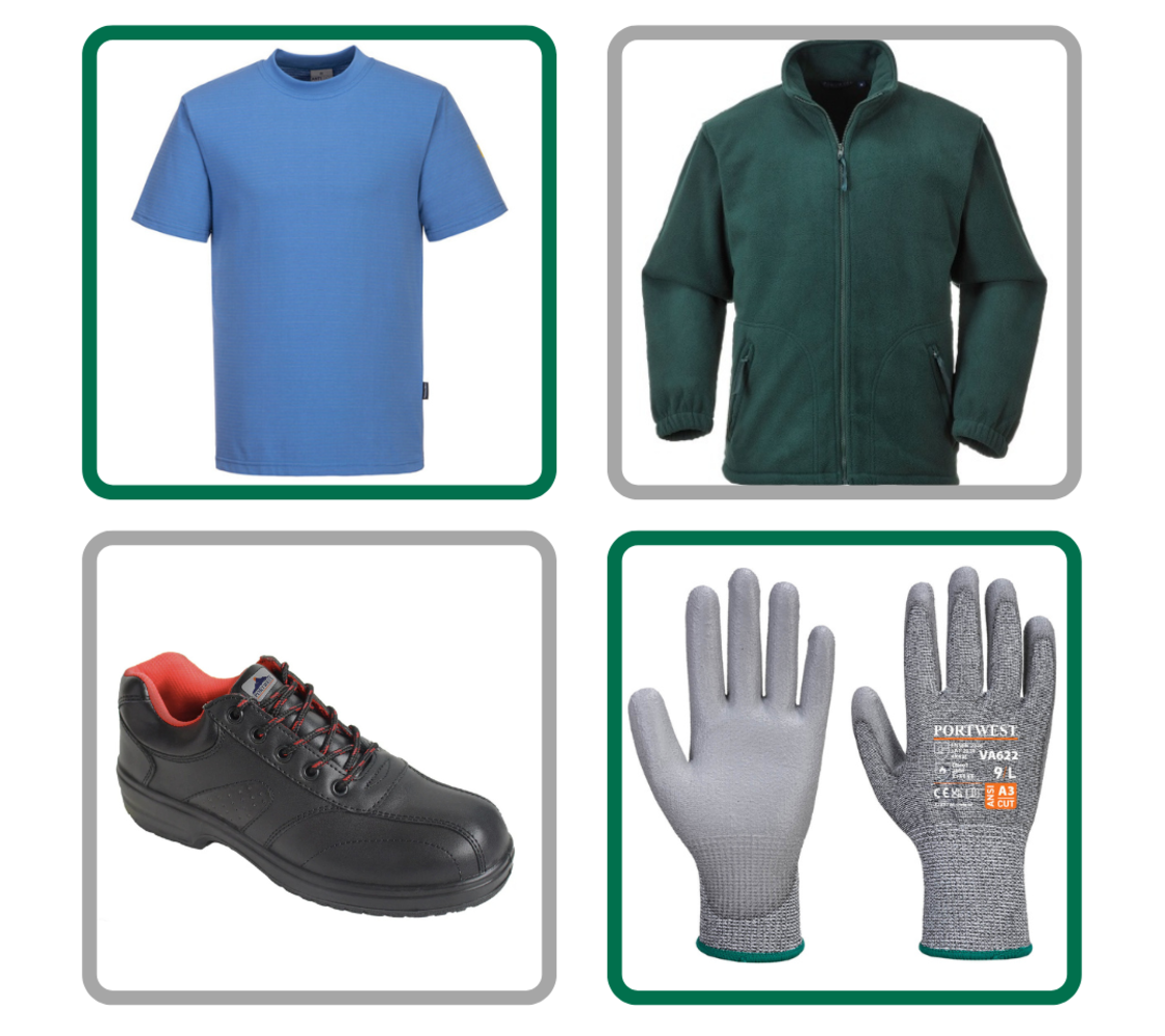 BRAND NEW PORTWEST WORKWEAR INCLUDING POLO TOPS, GLOVES, JACKETS AND MUCH MORE. DELIVERY AVAILABLE