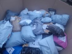 TRADE LOT 500 x UNCHECKED COURIER/INTERNET RETURNS. CONDITION & ITEMS UNKNOWN. ITEMS WILL MAINLY