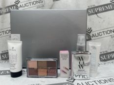 5 X 6 PIECE LOOK FANTASTIC SILVER BEAUTY BOX GIFT SETS INCLUDING REVOLUTION, AVANT, WOW ETC (LOC: