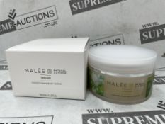 10 X BRAND NEW MALEE NATURAL SCIENCE 250ML VERDURE CONDITIONING SCRUB RRP £49 EACH (LOC: 38.1-AA6927