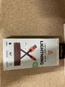 Xtorm USB A -> Lightning Cable 1.5M - Black/Orange, These Ultra-Strong Xtorm cables are built to