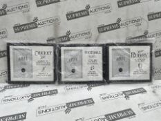 2 x Boxes of 24 Brand New Arora Design, Ultimate Gift for Man - Varied Sports Cricket, Football,