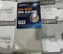 32 x Vitrex Rug-Mate Non-Slip Pad - Fits Sizes Up To: 60cm x 120cm Anti Slip Rug Hold (LOC: 24.13-