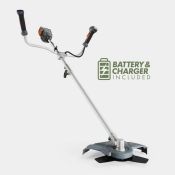 Boxed 36V Cordless 2-in-1 Grass Trimmer & Brush Cutter (LOC: R49.24-LT845 - 1LP)