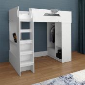 Boxed Isenberg High Sleepers with Storage Included with Desk Included RRP £599.99. The high