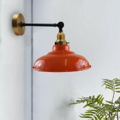 Boxed Cular Wall Sconce Orange (LOC: SR6(1.1)-WO850 - 1P)