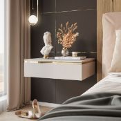 Boxed 48cm W Manufactured Wood Bedside Table (LOC: SR6(1.3)-DE561 - 1LP)