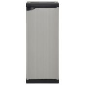 Boxed Garden Storage Cabinet with 1 Shelf Grey and Black 35x40x85 cm (LOC: SR6(7.3)-WO756 - 1LP)