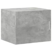 Boxed Danielsville Accent Cabinet Concrete Grey (LOC: SR6(7.4)-WO991 - 1LP)