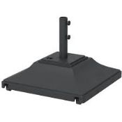 Boxed Outsunny 60kg Square Parasol Base With Wheels - (LOC: R49.13-FP803 - 1P)