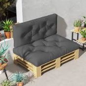 Boxed Outdoor Seat Cushion Set Polyester (LOC: R49.11-FP797 - 1P)