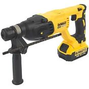 DEWALT DCH033 3kg 18V 2 x 4.0Ah Li-Ion XR Brushless Cordless SDS Plus Drill (LOC: SR9(1.2)-OP328 -