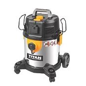 Titan TTB922VAC-M 1400W 20Ltr M Class Wet & Dry Vacuum 220-240V (LOC: SR9(1.3)-OP353 - 1LP)