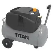 Titan TTB797CPR 24Ltr Electric Oil-Free Air Compressor with 5 Piece Accessory Kit 220-240V (LOC:
