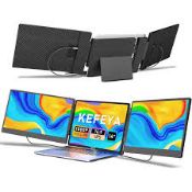 Boxed KEFEYA S3 14 inch Triple Laptop Screen Extender (LOC: SR9.4.11-TP2444 - 1P)