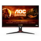 Boxed AOC Gaming 24G2SPU - 24 Inch FHD Gaming monitor, 165Hz, IPS, 1ms MPRT (LOC: SR9.4.10-