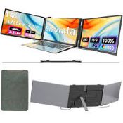 Boxed Siaviala S8 PRO Foldable Monitor – 2025 Ultra-Light Dual Screen for Laptops & Devices (LOC: