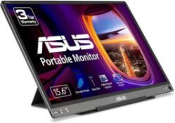 ASUS ZenScreen MB16ACE 15.6" Full HD IPS 60 Hz 5 ms LED Portable Flat Monitor. RRP £299.00. (LOC: