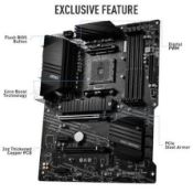 MSI B550-A PRO AMD Ryzen B550 ATX DDR4 Motherboard - Socket AM4 (LOC: B3Cage.2-TP2711 - SP)