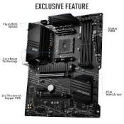 MSI AMD B550 B550-A PRO PCIe 4 DDR4 ATX Motherboard (LOC: B3Cage.5-TP2604 - SP)