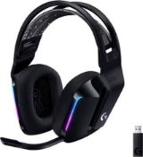 Logitech G G733 LIGHTSPEED Wireless Gaming Headset with suspension headband (LOC: B3Cage.5-