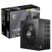 MSI MAG A850GL PCIE5 Power Supply Unit, 850W, 80 Plus Gold, Fully Modular, ATX (LOC: B3Cage.5-TP2641