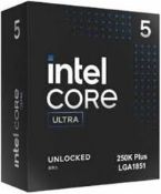 Intel Core Ultra 5 Processor 250K Plus, up to 5.3 GHz, LGA1851 Socket. RRP £275.00 (LOC: B3Cage.1-