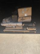 Large pallet to contain incomplete parts of wardrobes, bed frames, bedsides, dinning tables and much