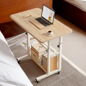 Boxed 60cm Wide Adjustable Solid Wood Computer Desk (LOC: SR6.7.3-DE646 - 1LP)