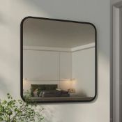 Boxed Lafata Metal Square Mirror (LOC: SR6.7.6-DE616 - 1P)