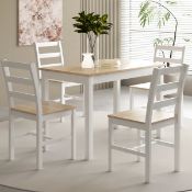 Boxed Lark Manor Odom 4 - Person Dining Set (LOC: SR6.7.2-DE678 - MP)