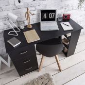 Boxed Glenhaven 3 Drawer Computer Desk (LOC: SR6.7.2-DE673 - 1LP)