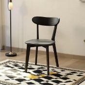 Boxed BFY Solid Wood Wing Back Side Chair (Set of 2) (LOC: SR6.7.6-DE615 - 1LP)