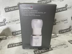TRADE LOT 20 X BRAND NEW Munchkin Digital Bottle Warmer RRP £79 EACH. Fast heating, Milk at
