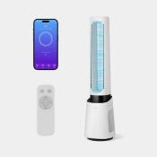 Boxed 40-inch Bladeless Fan with Wi-Fi & HEPA – White (LOC: SR5(4.4)-LT1205 - 1LP)