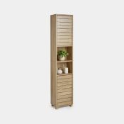 Boxed Chester Tallboy Bathroom Cabinet (LOC: SR5(4.6)-LT1226 - MP)