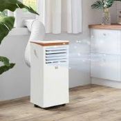 Boxed HOMCOM 7000 BTU 4 in 1 Portable Air Conditioner (LOC: SR7R-DE776 - MP)