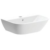 Boxed Cloakroom Basin 1 Tap Hole 450mm (LOC: SR2(4.7)-SP142 - 1LP)