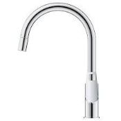 Boxed Grohe StartCumbria Gloss Chrome-plated Kitchen Side lever Tap (LOC: SR2.2.8-TP2372 - SP)