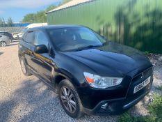 SB62 TOU MITSUBISHI ASX 3 DI-D 4X4 2 X KEYS LOGBOOK ALLOY WHEELS FABRIC SEATS 6 SPEED STEERING