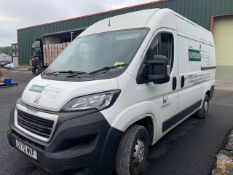 CK70 WKF, PEUGEOT BOXER 335 PRO L2H2 BHDI, 1 X KEY, LOGBOOK, 60,337 MILES
