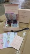 Box to contain 12 x Brand New Adele Gourdain Candle Gift Sets,Each tin offers over 40 hours of