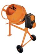 one+ 350W 230-240V Cement mixer 100L BB-CM100, Upright mixer for small to medium building