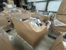 PALLET OF AMAZON ITEMS COULD INCLUDE HOMEWARE.CLOTHING.TECH.PET ACCESSORIES ETC (LOC: 19.18-AA9867 -