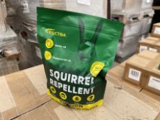 140 X BRAND NEW LAEBUE SQUIRREL REPELLENT POUCHES QUICKLY REPELS SQUIRRELS (LOC: 44.9-AA9753 - 2P)