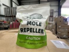 140 X BRAND NEW WHEMOALUS MOLE REPELLENT POUCHES (LOC: C1-6-AA9730 - 2P)