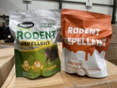 140 X BRAND NEW SMALL RODENT REPELLENT POUCHES (PACKAGING MAY VARY) (LOC: 45.11-AA9789 - 2P)