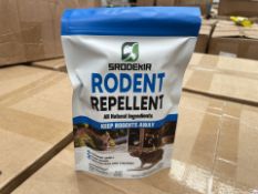 120 X BRAND NEW SRONDEKIR RODENT REPELLENT POUCHES ALL NATURAL INGREDIENTS (LOC: 45.18-AA9739 - 1P)
