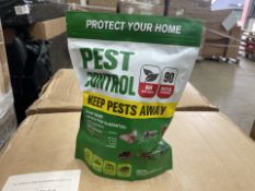 120 X BRAND NEW PEST CONTROL KEEPS PESTS AWAY POUCHES FOR SMALL RODENTS (LOC: 45.15-AA9732 - 2P)