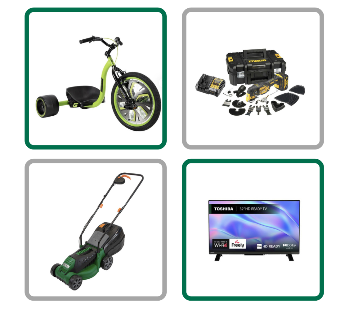 Liquidation Sale To Include: Clothing, Courier Returns, Rayban, Tiles, Radiators, Diffusers, Garden Furniture, Workwear, Beauty and Much More